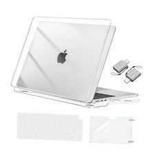 Compatible with MacBook Air 15 inch Case 2025 2024 2023 M4 A3241 Crystal Clear
