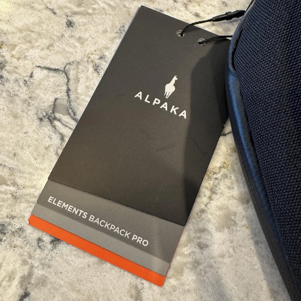 ALPAKA Elements Backpack Pro 26L Black Weatherproof Laptop 16" Axoflux 600D - Image 2 of 4