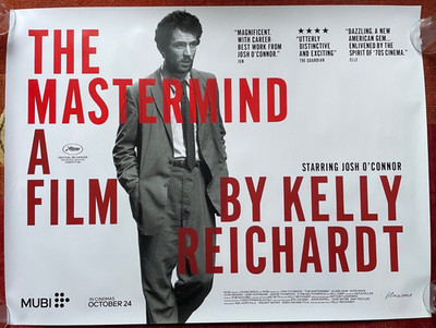 THE MASTERMIND (2025) Original UK Quad Movie Film Poster Josh O'Connor