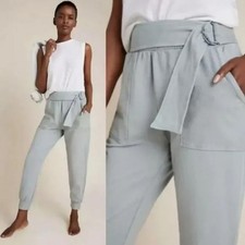 Anthropologie Saturday Sunday Sydney Belted Jogger Green Size XS