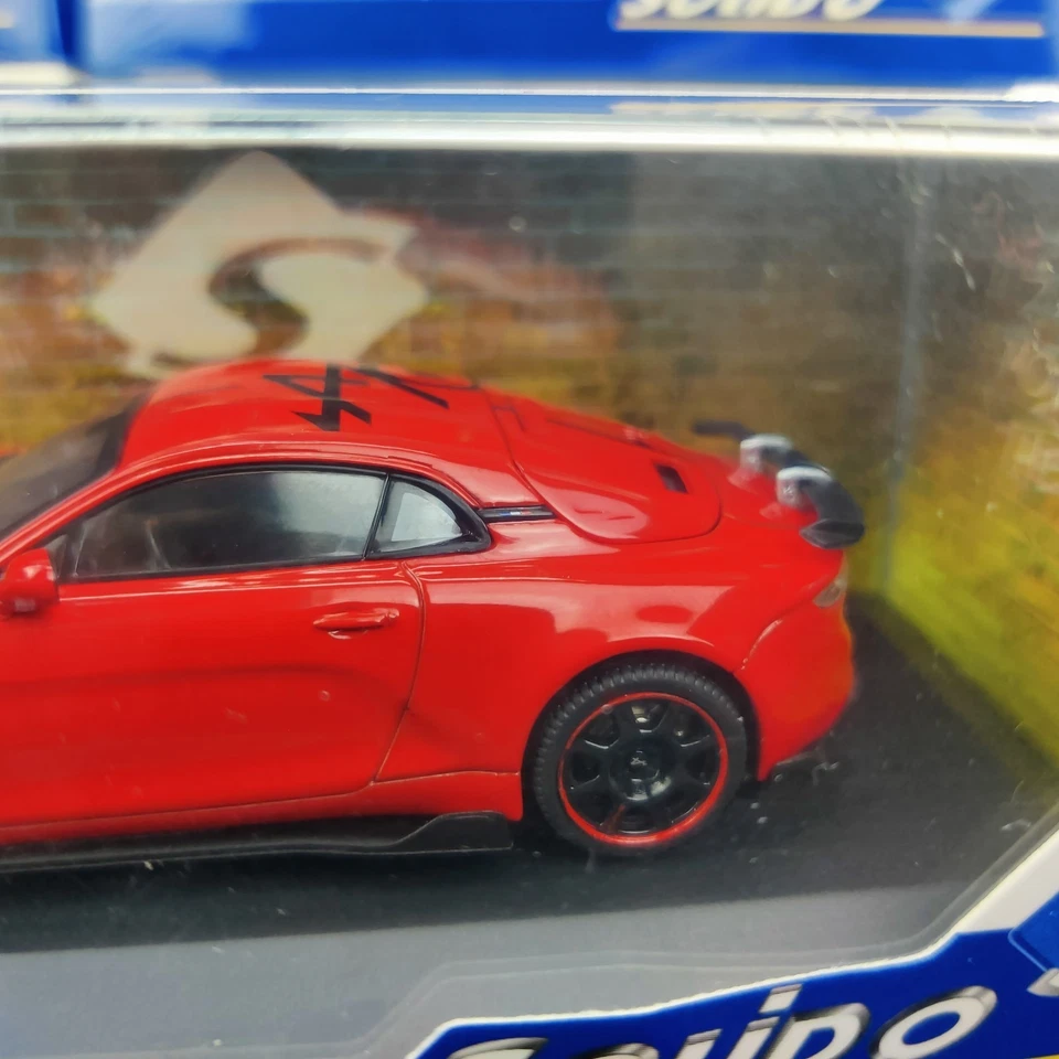 AUTO SOLIDA ALPINE A110 RADICALE 70 ROSSA 2024 1:43 NUOVA SCATOLA S4317203 - Immagine 4 di 4