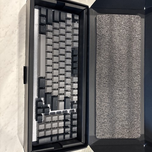 DROP Shift V2 Mechanical Keyboard In Black With Gateron Yellow Switches Open Box