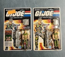 1988 1989 GI Joe Rock & Roll China Hong Kong variants moc unopened