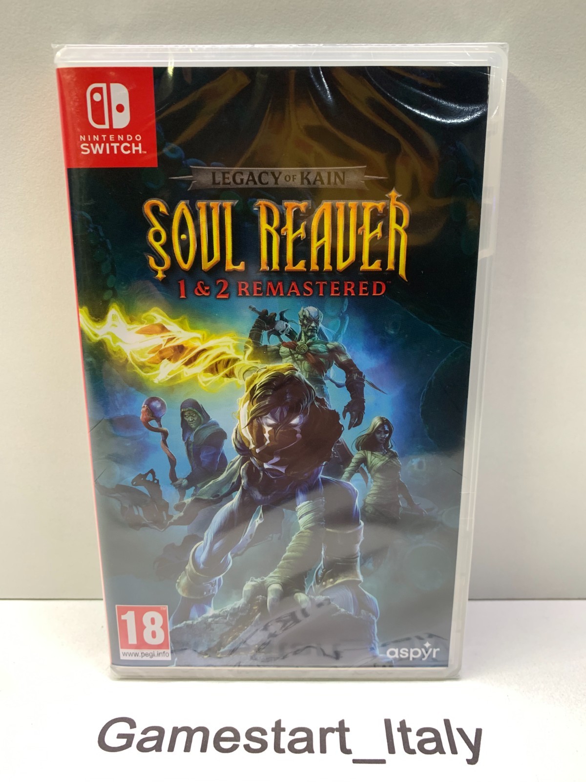 LEGACY OF KAIN SOUL REAVER 1 & 2 REMASTERED - NINTENDO SWITCH - NUOVO SIGILLATO