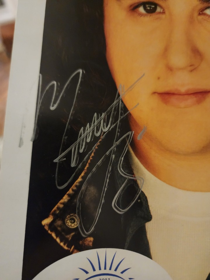 Matthew Timmons Autographed Photo 8x10 