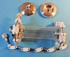 Vacuum Chamber Parts, EVAC Glass Seals, Clamps, Window - Used