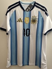 Leonel Messi 2026 Argentina World Cup Home Replica Jersey - Large (Slim Fit) NWT