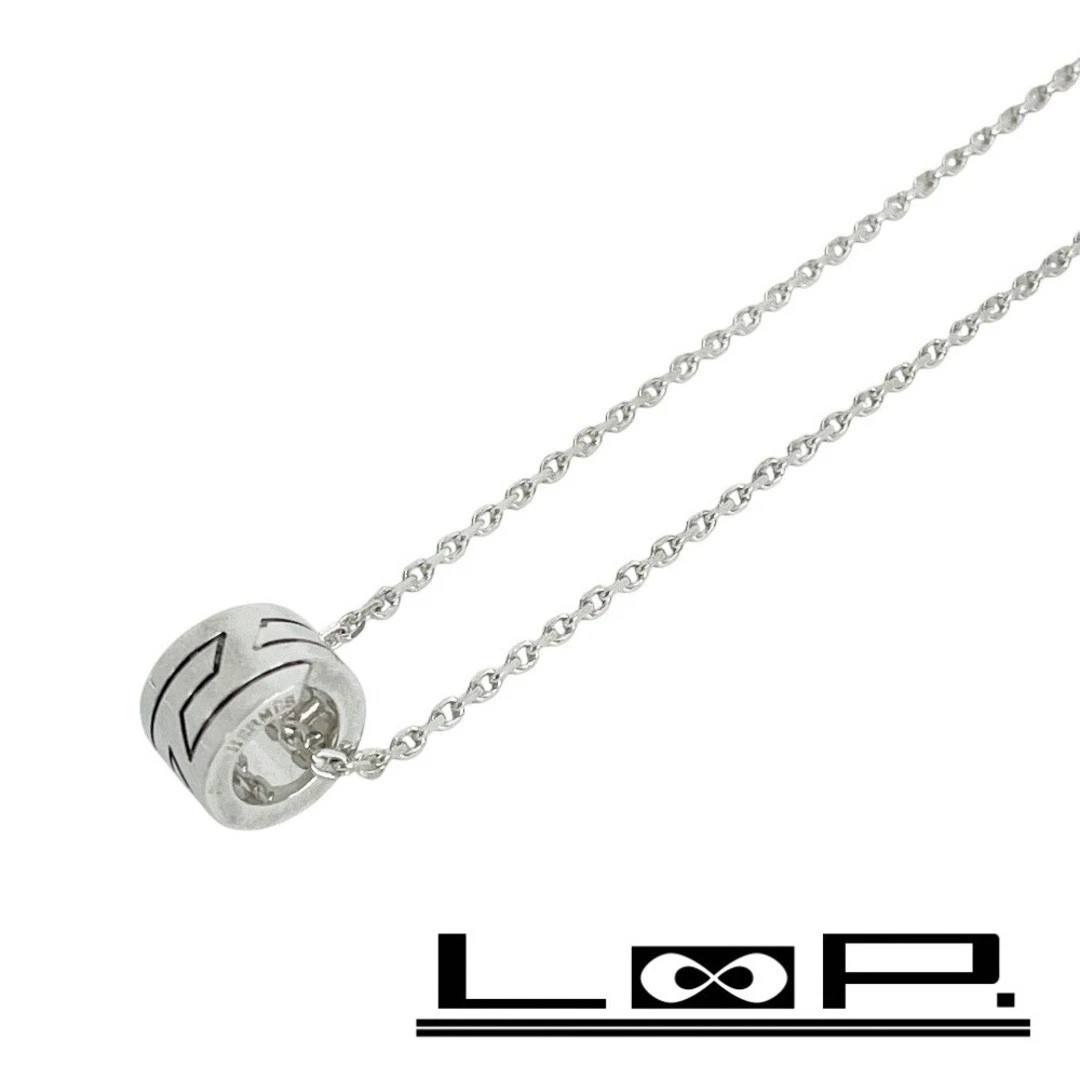HERMÈS Collana Hermes Italique serie catena argento SV 925 2583434 usata LOOP 0