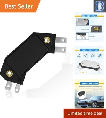 Durable 4 Pin Ignition Module for Chevy & Pontiac - Prevent Flameout & Failures