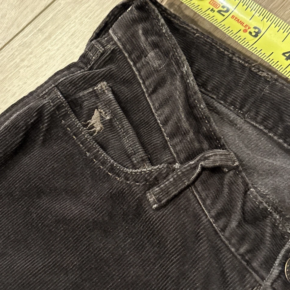 Abercrombie Niñas Tiro Alto Acampanado Marrón Cordones Niña 12S Elástico De Colección Foto 4 de 4