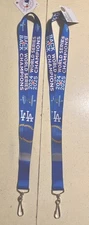 Los Angeles Dodgers 2024 2025 World Series Back 2 Back Champions Lanyard Ohtani