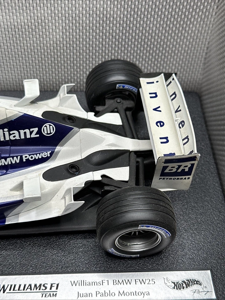 Hot Wheels 1/18 Williams F1 Team BWM FW25 Juan Pablo Diecast - Image 3 of 4