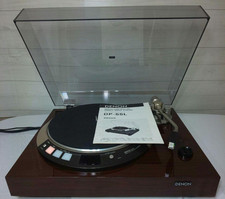 DENON DP-55L Direct Drive Servo Record Player Turntable System Used Vintage