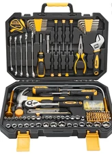 159 Piece Tools Kit, Tool Box Set for Mechanic and Car, General Household Tool K