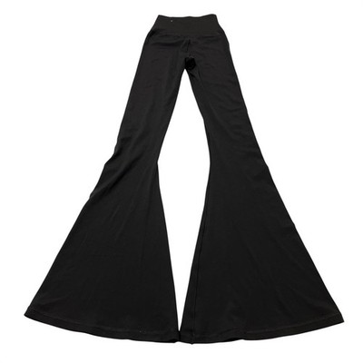 Offline Arie Pants Women XS Black Real Me Super Flare Crossover High Rise Casual