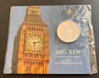 2014 BIG BEN £100 BU .999 SILVER COIN IN ORIGINAL PACK  62.86g