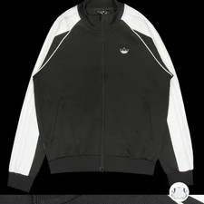 Adidas Black/White Track Top S - New