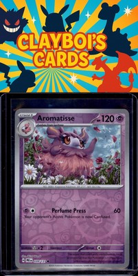 Aromatisse Reverse Holo SV: Prismatic Evolutions Pokemon TCG 039/131 NM+