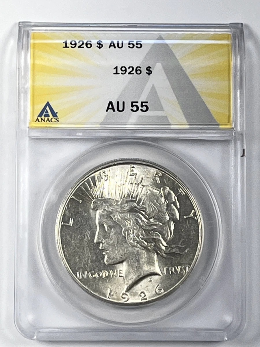 1926 Year Grade AU 55 Peace Dollars (1921-1935) for sale | eBay