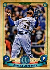 2019 Topps Gypsy Queen #194 Jeremy Jeffress
