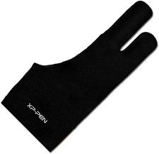 XP Pen drawing glove two finger tablet glove