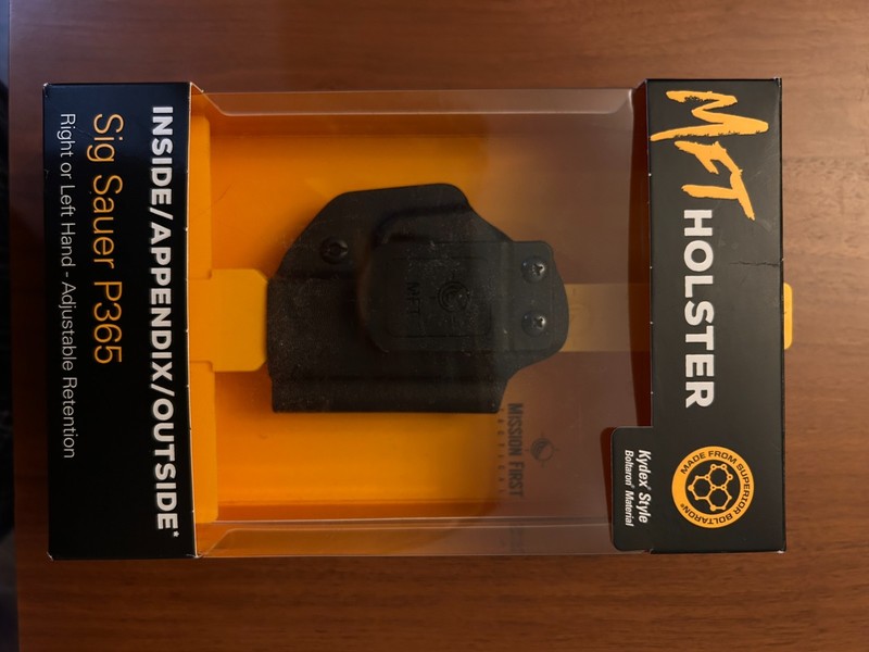 Mission First Tactical MFT IWB/OWB Holster Sig Sauer P365XL