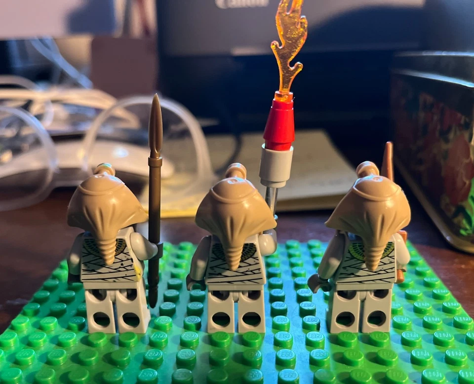 Lego genuíno Mummy Warrior 3 lote Pharaoh's Quest -pha011 - 7325 - Imagem 2 de 4