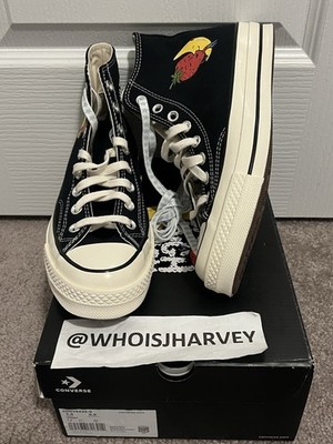 Converse Chuck Taylor All Star 70 Hi Sky High Farm Workwear Size 7.5 Black White