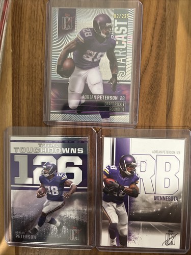Adrian Peterson #ZO-8 2024 Topps Signature Class Zone Out card
