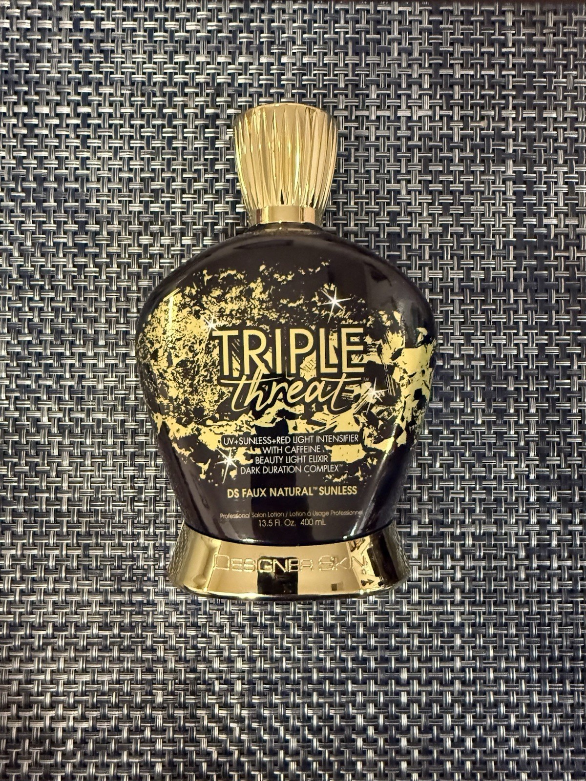Designer Skin Triple Threat UV Sunless & Red Light Intensifier Tanning Lotion