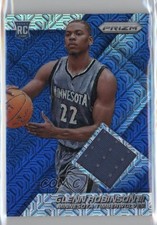 2014-15 Panini Prizm Blue Mojo Jerseys Glenn Robinson III #98 Rookie RC 0dk