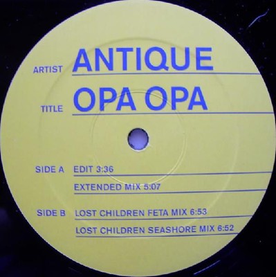 Antique - Opa Opa (12'') (Very Good Plus (VG+)) - 3698535994