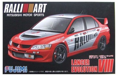 Fujimi Model 1/24 Inch Up Series No.148 Rally Art Lancer Evolution 8 ID148