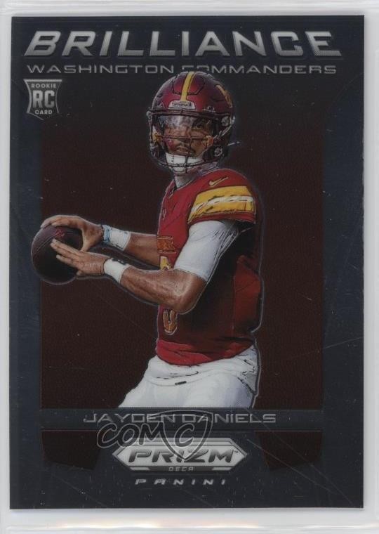 2024 Panini Prizm Deca Brilliance Jayden Daniels #16 1i0n