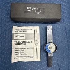 KD Tools USA In Lbs Dial Torque Wrench 3/8” Drive Memory Needle
