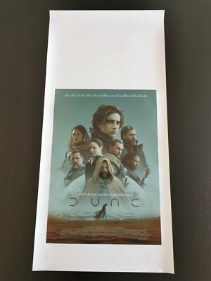  DUNE 2021 Original Movie Poster 12x27'' Italian DENIS VILLENEUVE CHALAMET