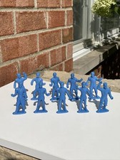 10 M.P.C. Vintage Blue Police Security set 60s plastic HTF Rare