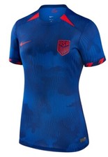 Nike Women's 2023-24 USMNT Authentic Away Jersey - Royal Blue