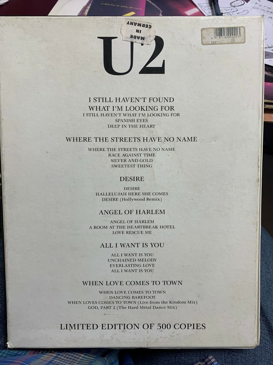 洋楽 U2 The CD Single Collection Part Box U2 The CD Single Collection Part Box