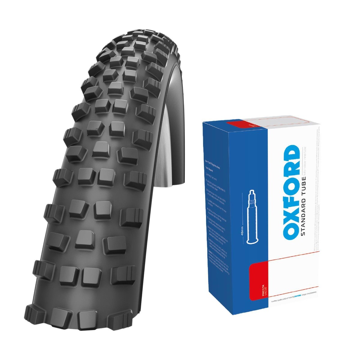 Pneu VTT Impac Trailpac 26x2.10 + Chambre à Air 26x1.75 - Neuf