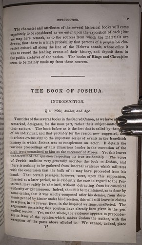 1844, NOTES CRITICAL PRACTICAL BOOK OF JOSHUA, by GEORGE BUSH, OLD TESTAMENT - Picture 6 of 6