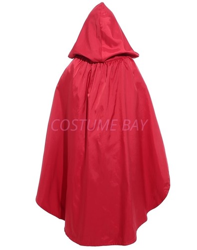 Womens Girls Little Red Riding Hood Halloween Oktoberfest Fairytale Costume AU - Picture 24 of 24