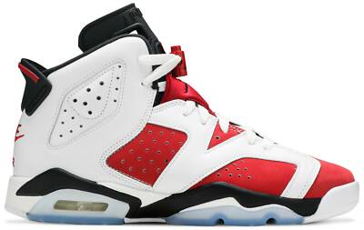 BRAND NEW AIR JORDAN 6 VI RETRO GS 'CARMINE 2021' (384665-106) 5Y 7Y | eBay