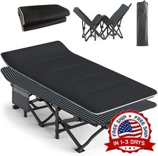 Colchon De Cama Viaje Portatil Plegable Para Cuna Camping Con Bolsa Transporte