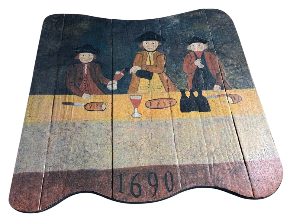 Primitive, Colonial, Early American Tavern sign - Image 2 of 4