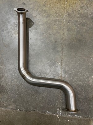 1320 Performance universal 3'' rear section exhaust pipe dual 2 bolt flange EG HB