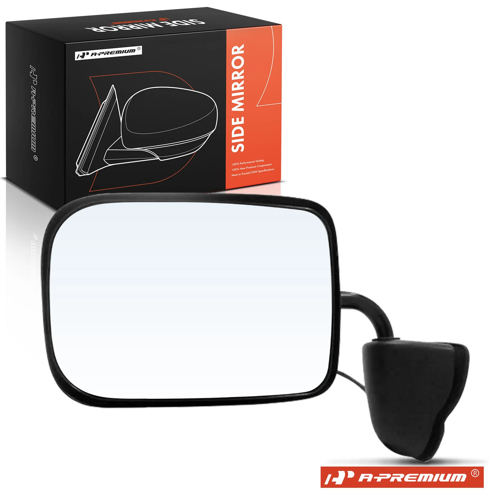 A-Premium Driver Power Mirror w/ Manual Folding for Dodge B1500 B2500 1995 1996