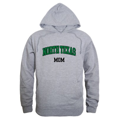 University Of North Texas Mean Green UNT NCAA College Mom Hoodie Sweatshirt