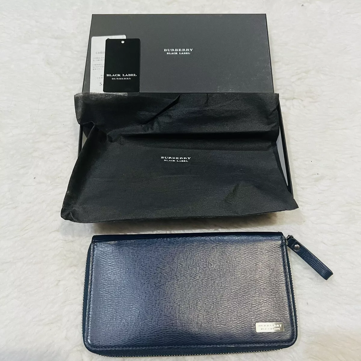 Bags, Sold Men Burberry Wallet Blue