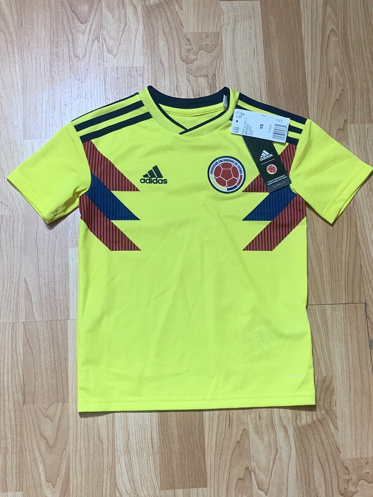 galope dolor de estómago Detectable NWT Columbia National Team Adidas Home Soccer Futbol Jersey Youth Sz XS |  eBay